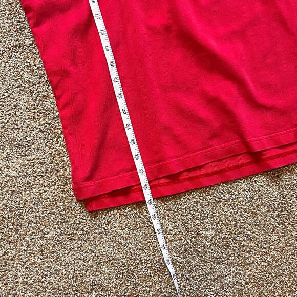 Faconnable Men's Red Polo.100% Cotton, Emblem Embroidered on Chest.  Size XL - Picture 3 of 6